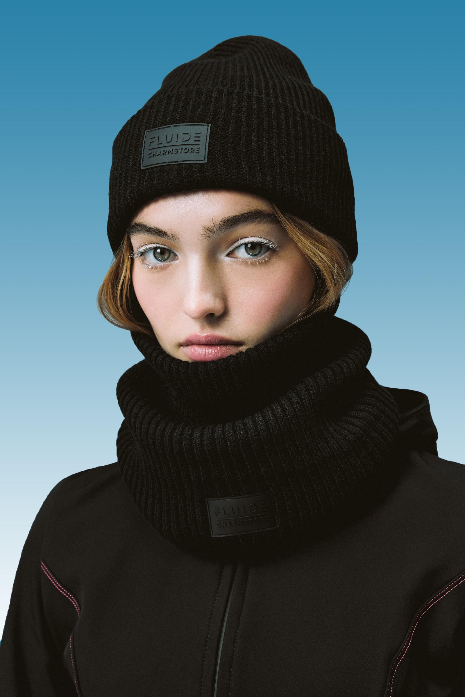 Шапка BLACK CONTRASTS (one size, черный) 2159