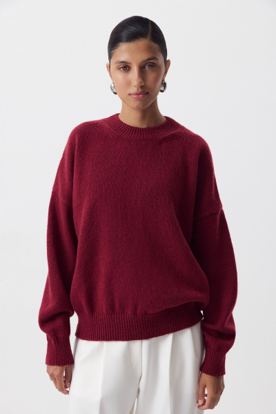 Джемпер базовый (винный) (M/L) 