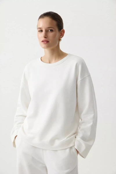 Лонгслив с широкими рукавами (Молочный) (M/L) 