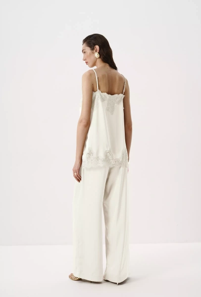 Брюки из сатина (молочный) (M/L) 