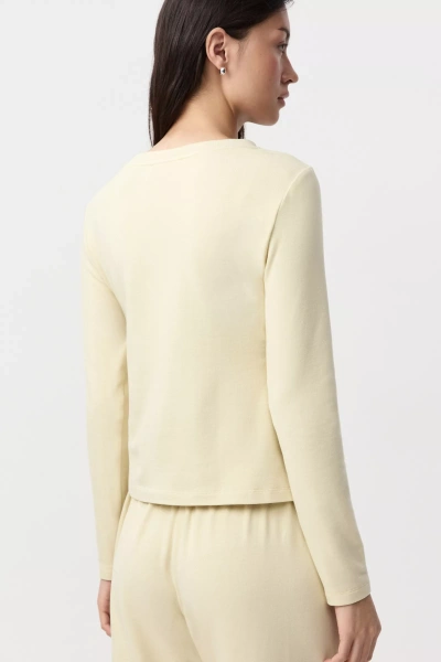 Лонгслив из хлопка (оливковый) (M/L) 