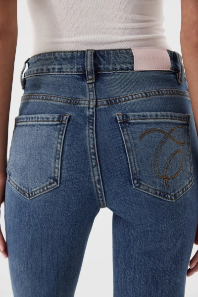 Джинсы Boot Cut (винтажный синий с тинтом) (L) 