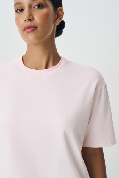 Футболка с PEACH EFFECT (розовый) (XS/S)