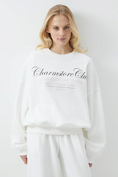 Свитшот Charmstore Club (белый)
