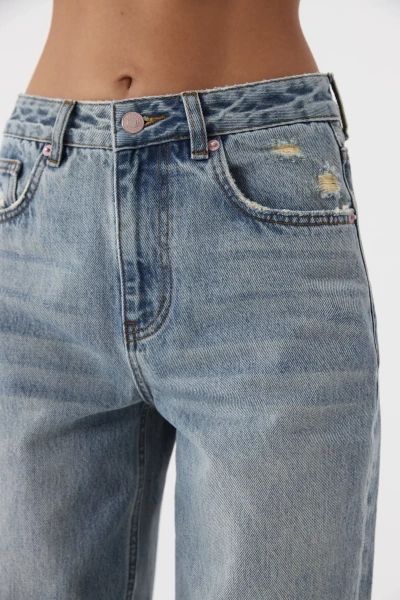Джинсы Loose Straight (пыльно-синий) (L) 