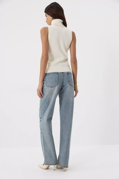 Джинсы Loose Straight (пыльно-синий) (L) 