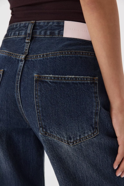 Джинсы Loose Straight (винтажный синий с тинтом) (L) 