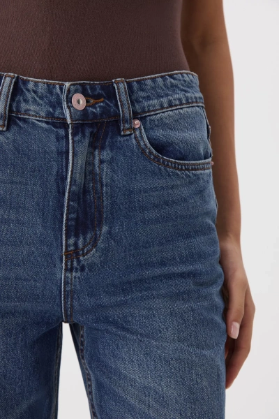 Джинсы Cropped Flare (синий) (L) 