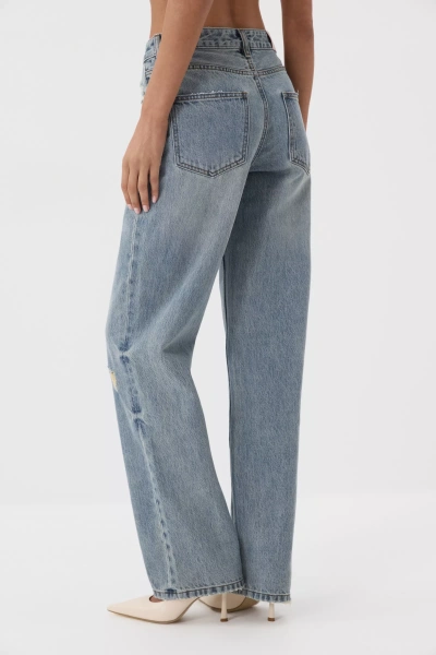 Джинсы Loose Straight (пыльно-синий) (L) 