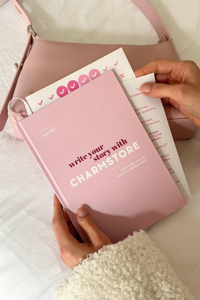 Ежедневник Charmbook (one size, розовый)